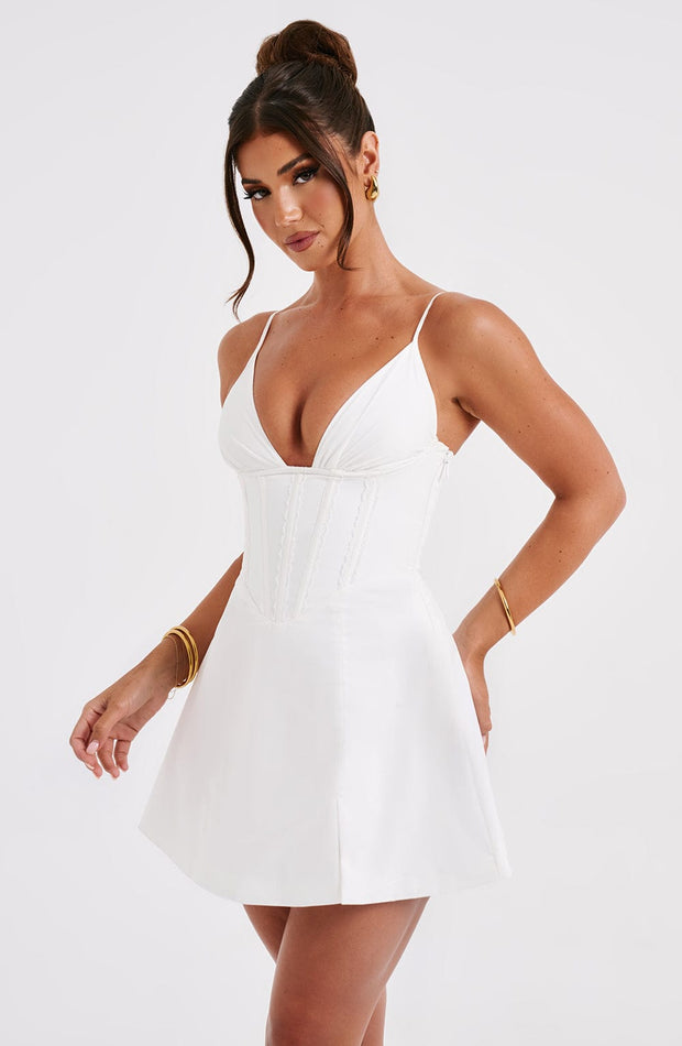 Sela Mini Dress - Ivory